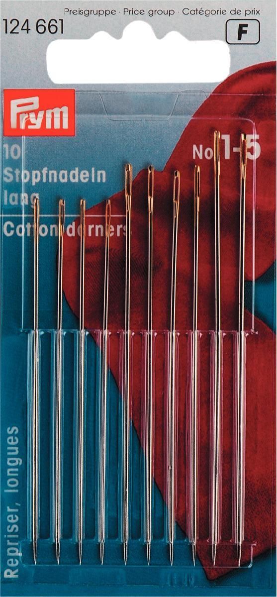 Stopfnadeln lang ST 1-5 silberfarbig/goldfarbig