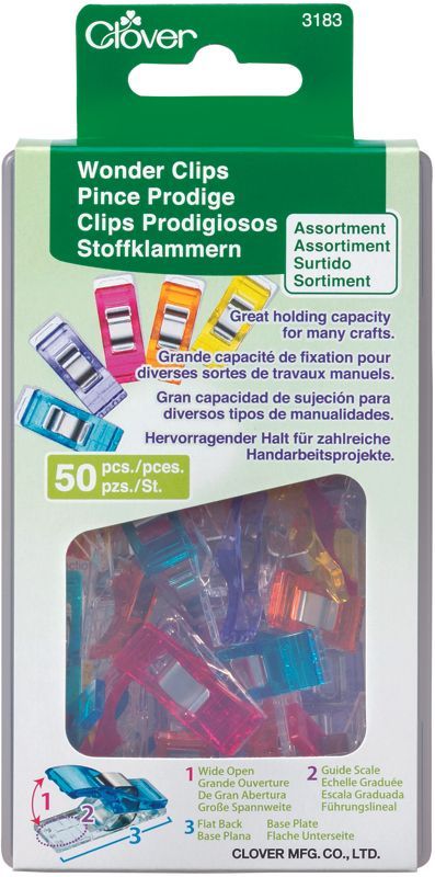 Clover MFG Co.Ltd.-Clover Stoffklammern_24-31550_