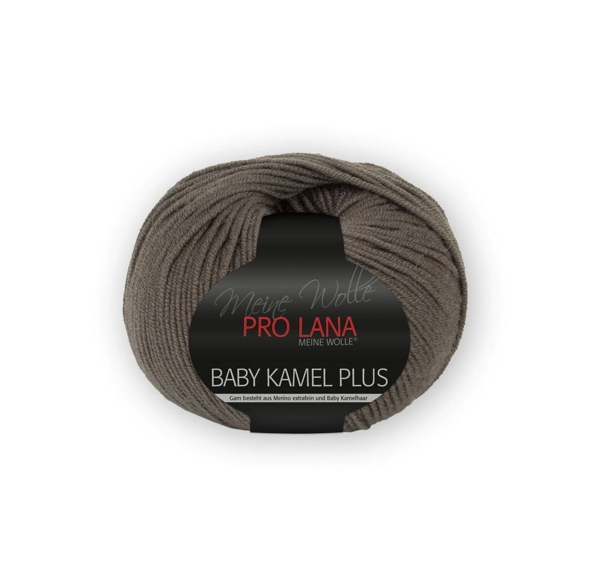 PRO LANA BABY KAMEL PLUS, 80% Wolle (Merino) extrafein*** 20% Baby Kamel, 135m / 50g, Fb. 12