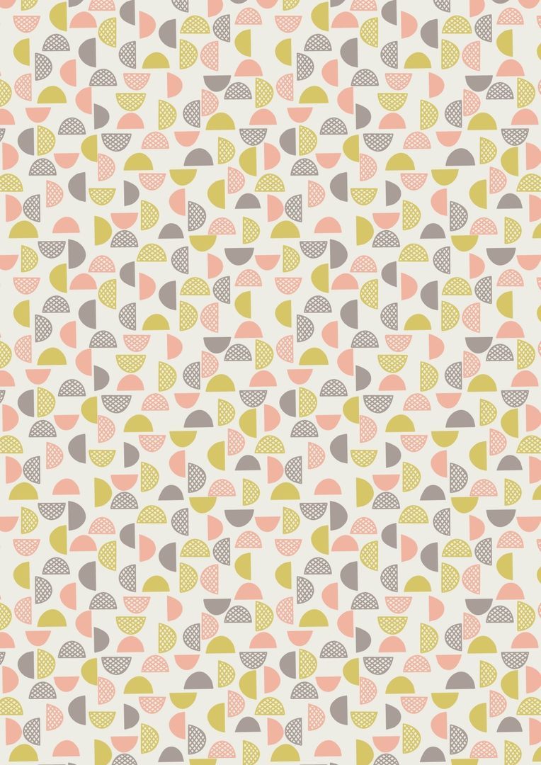 Lewis & Irene A Little Bird Told Me Geo on Ivory 10 m Ballen, 112 cm breit, 100 % Baumwolle