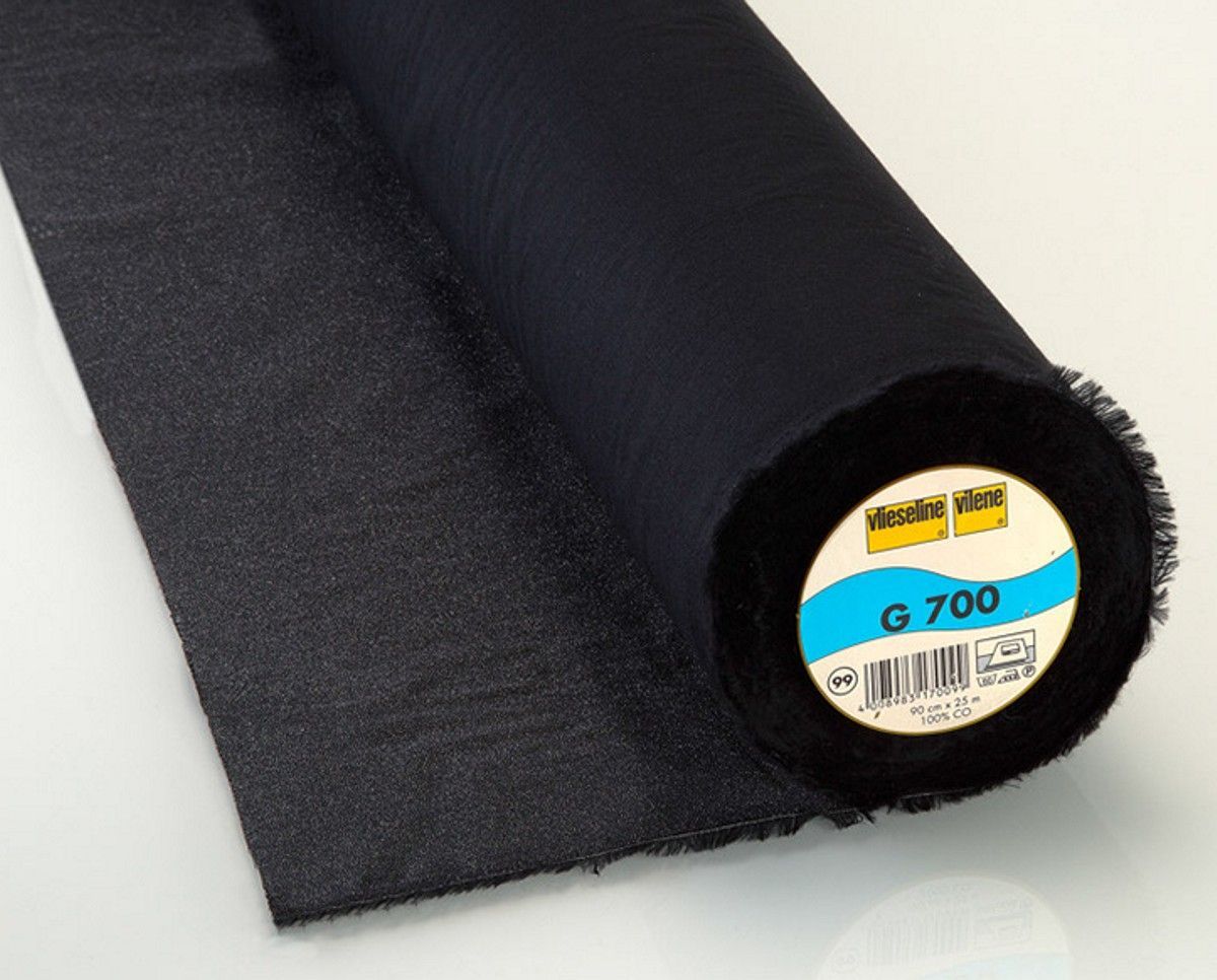 Vlieseline-Gewebeeinlage G700 schwarz 0,9 x 25m_53648511_