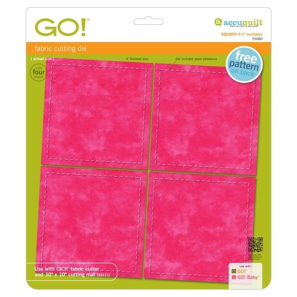 Accuquilt-Accuquilt Stanzform Square 4,5 inch_28-55060_