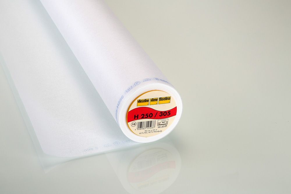 Vlieseline H250 white 0,9x25 m