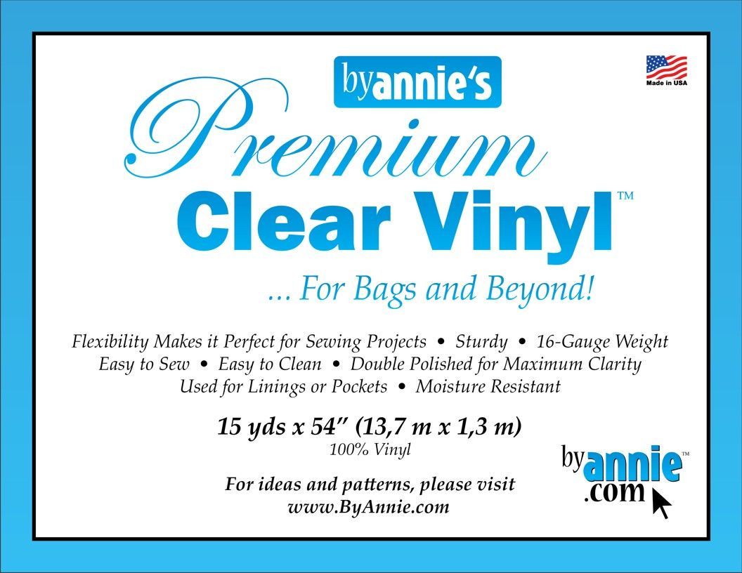 Premium Clear Vinyl - by Annies