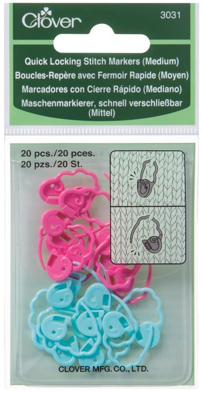 Clover MFG Co.Ltd.-Maschenmarkierer, schnell verschließbar_24-3031_