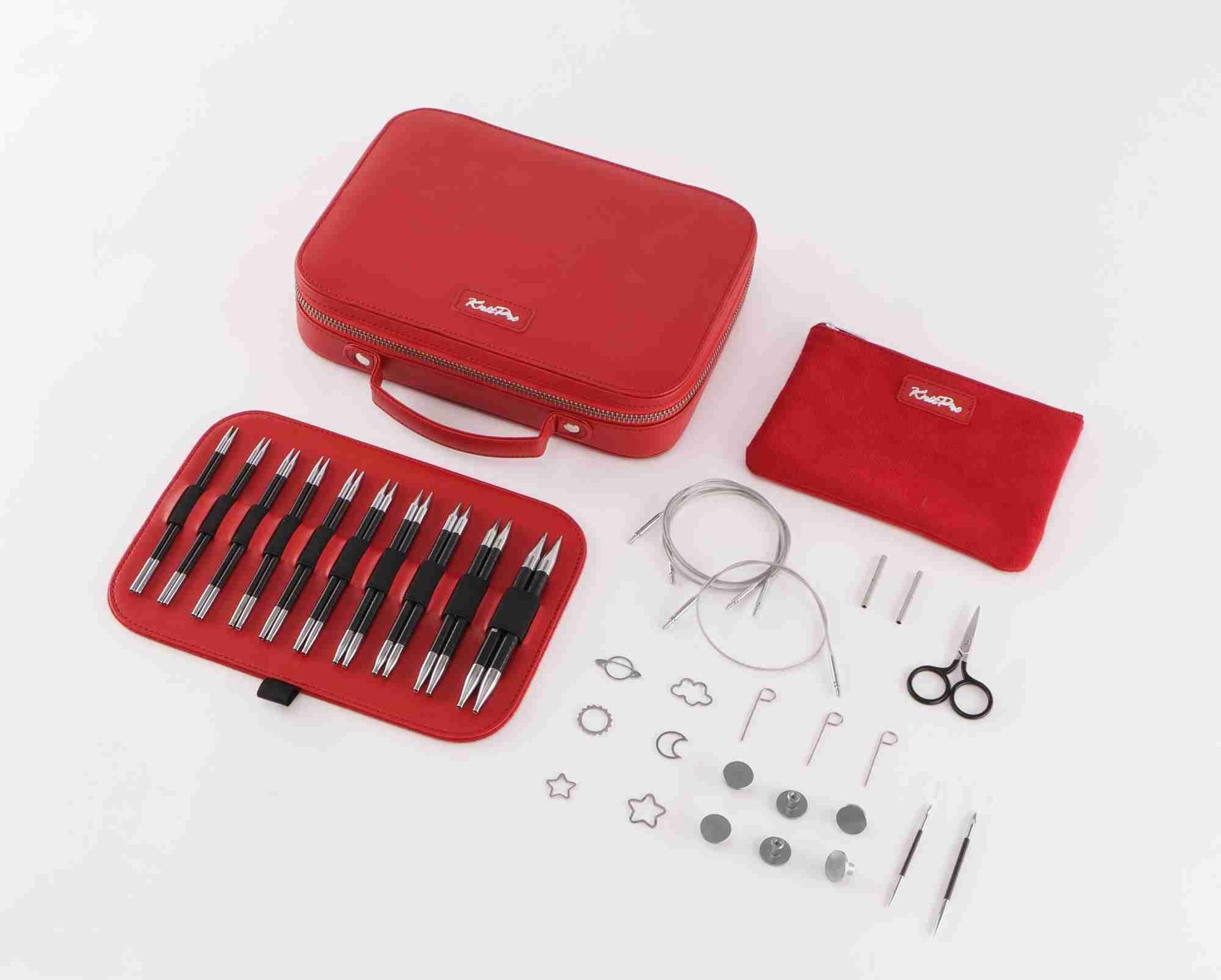 KnitPro International-KnitPro Nadelspitzen Geschenkset Karbonz _26-41650_