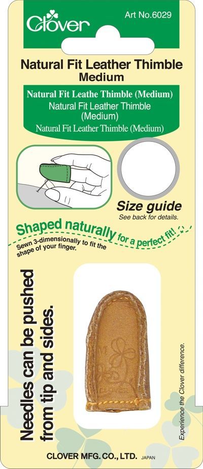 Clover MFG Co.Ltd.-Fingerhut Natural Fit Gr. M /VE3_24-6029_