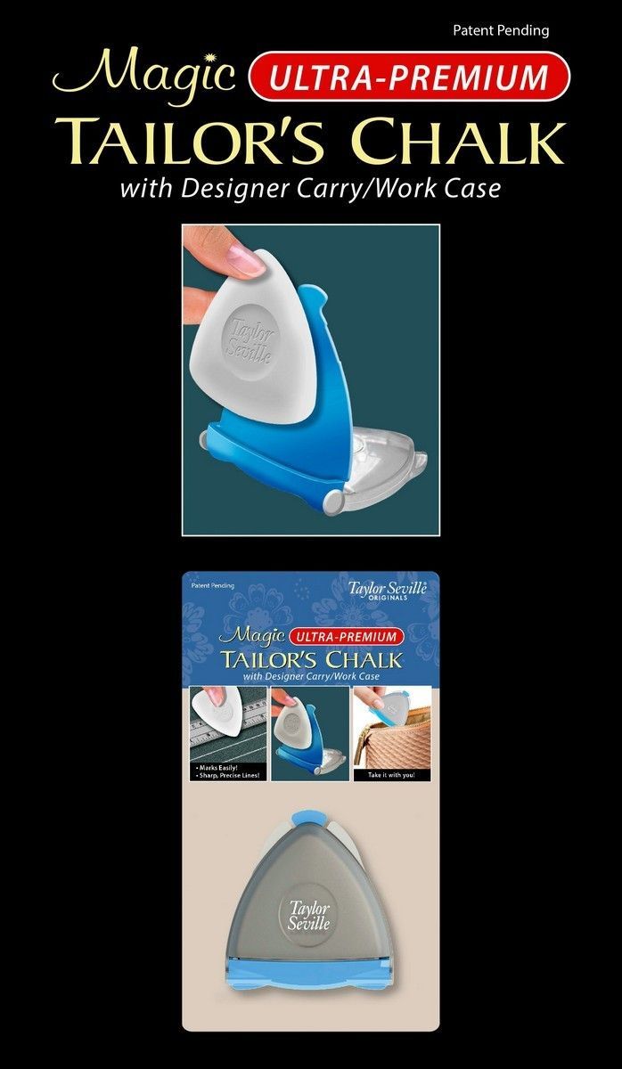 Taylor Seville Premium Schneiderkreide Weiß, 1 Stück Taylor Seville Premium Schneiderkreide Weiß, 1 Stück