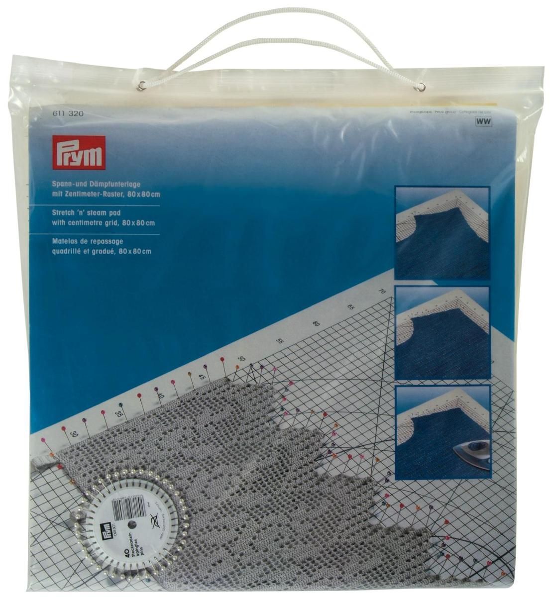 Prym Consumer Europe GmbH-Spann- und Dämpfunterlage 70x70cm/VE1_365-611320_