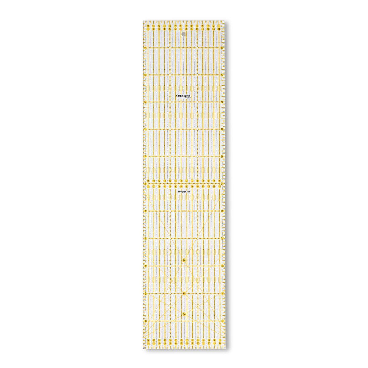 Prym Consumer Europe GmbH-Prym Rollschneider-Lineal 15x60cm _365-611308_