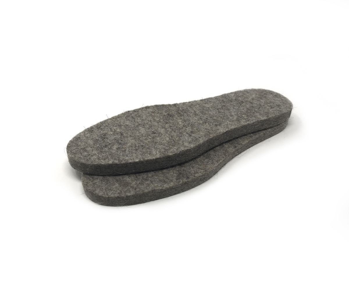 Botties® Insoles of wool felt  70 % felt, 30 % viscose Botties® Insoles of wool felt  70 % felt, 30 % viscose