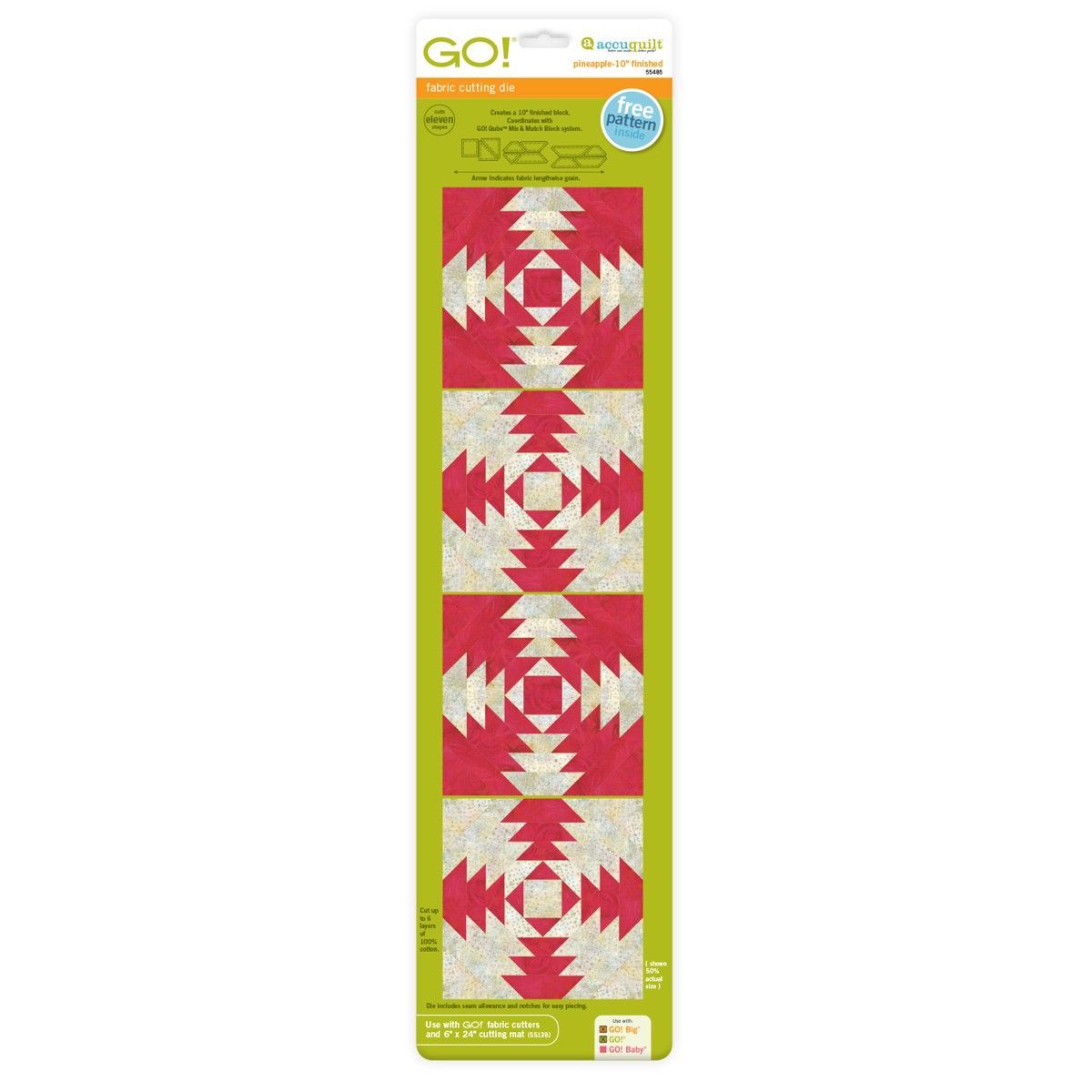 Accuquilt-Accuquilt Stanzform Pineapple_28-55485_