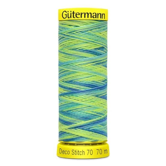 Gütermann Deco Stitch 70 Multitcolor 70m, 100 % Polyester