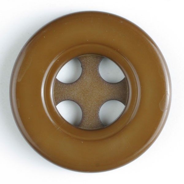 Modeknopf Größe 30 mm braun