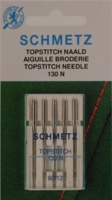 Schmetz-Nähm.Nadel Schmetz Topstitch 5St._366-130N90_14_