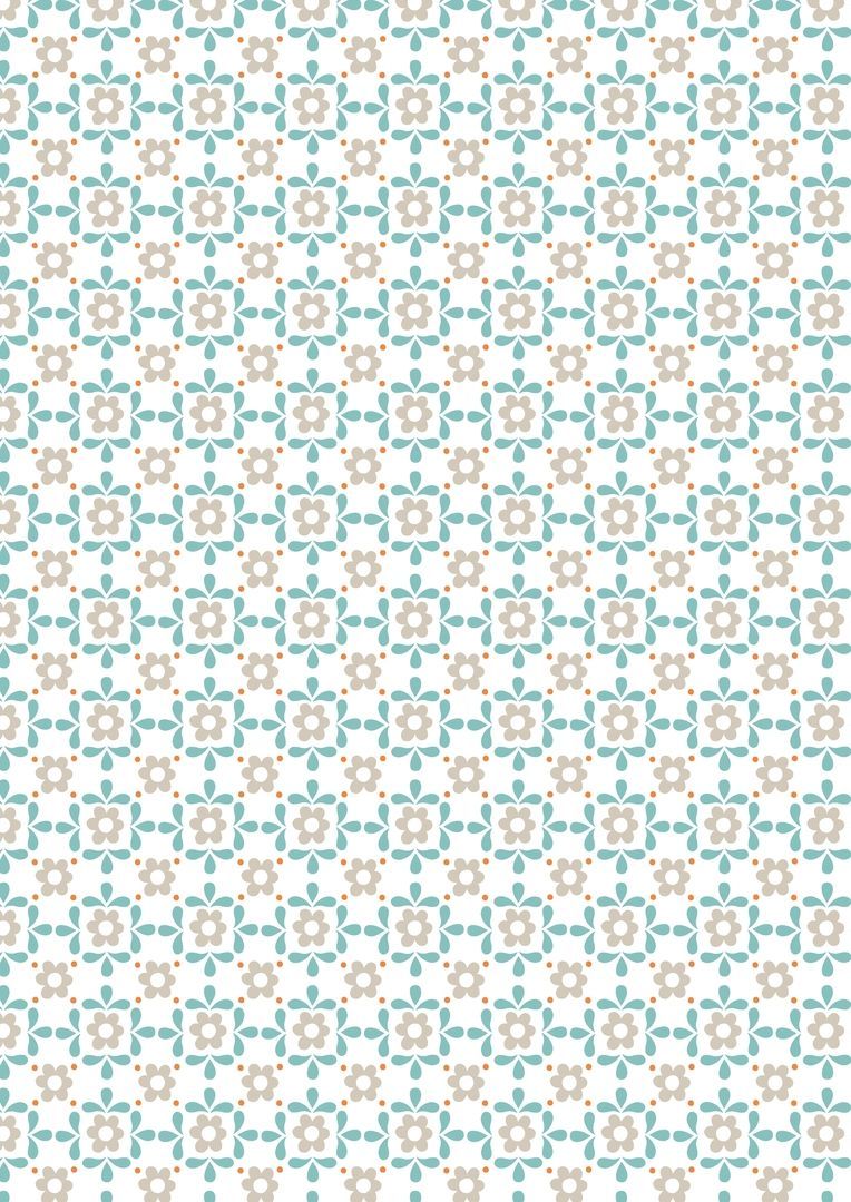 Lewis & Irene Sam & Mitzi Blue Daisy On White 10 m Ballen, 112 cm breit, 100% Baumwolle