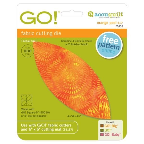 Accuquilt-Accuquilt Stanzform Orange Peel_28-55455_