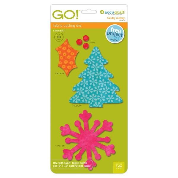 Accuquilt-Accuquilt Stanzform Holiday Medley_28-55043_