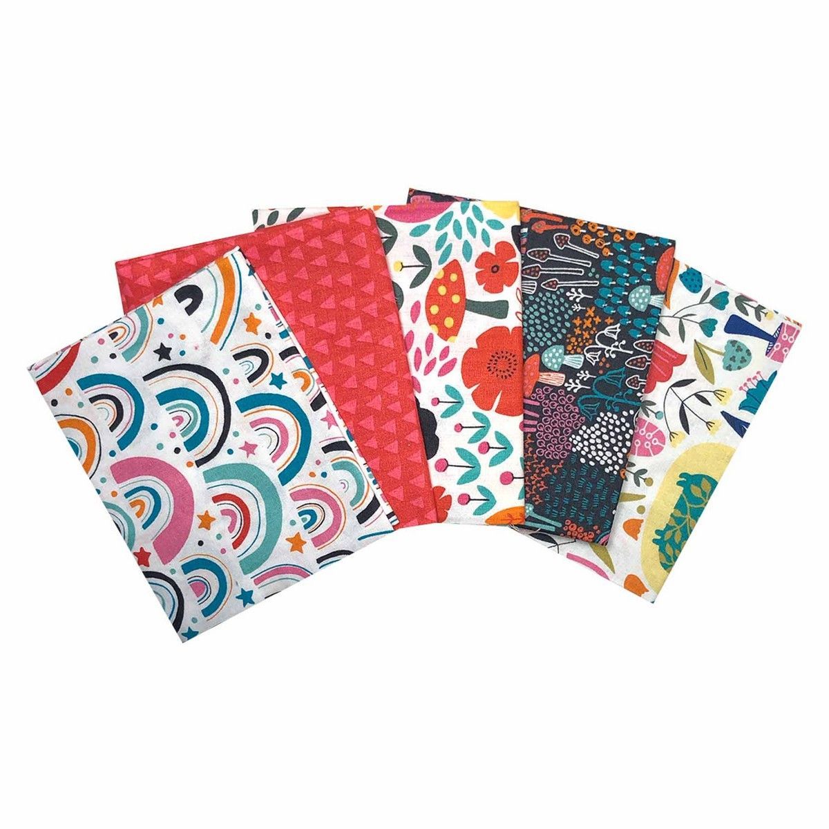 Visage Textiles Ltd-Fat Quarter Stoffpaket Chimney Meadows, 100% CO ***_46-00CM_