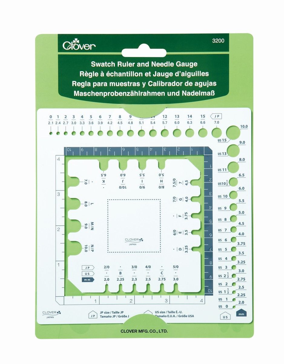 Clover MFG Co.Ltd.-Clover Maschenprobenzählrahmen und_24-3200_