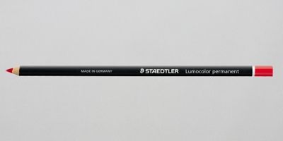 Staedtler Drymarker Glasochrom red water-resistant