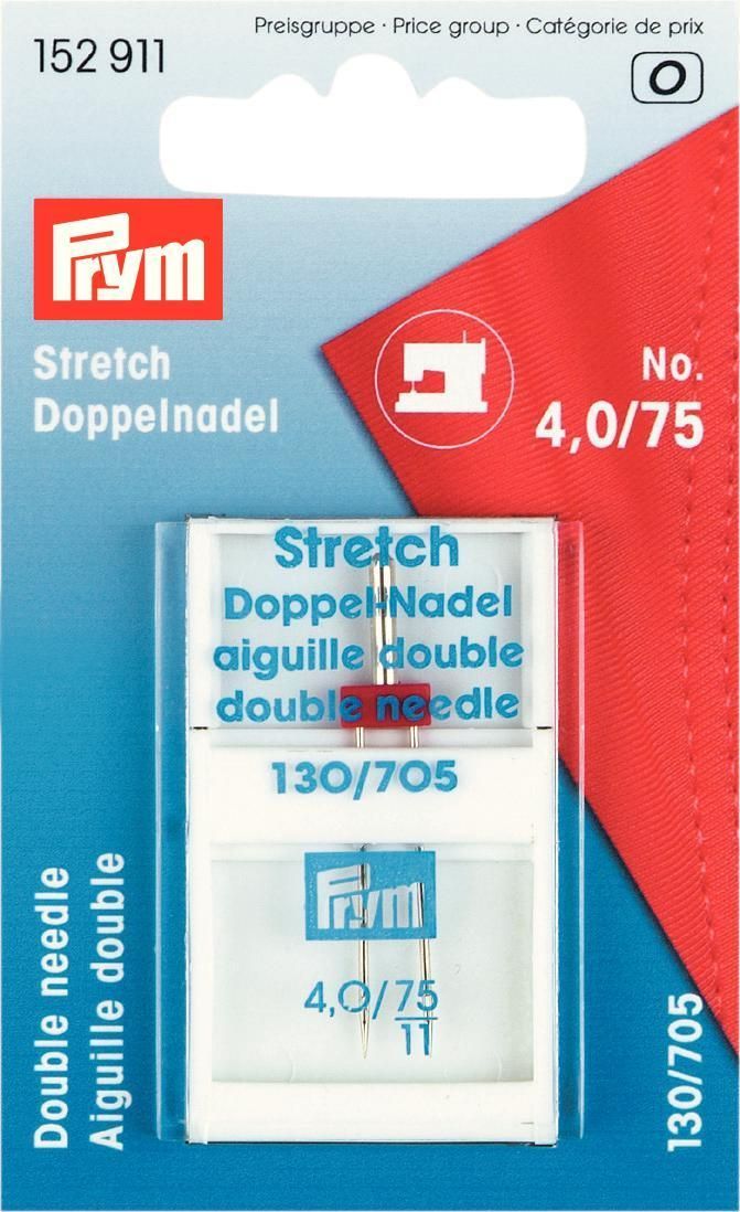 Prym Doppel-Maschinennadel Stretch, 75/4.0 *** 1 Stück