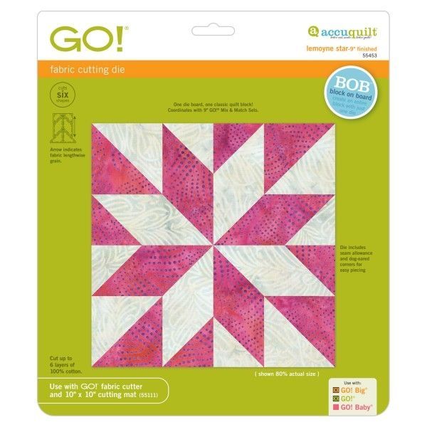 Accuquilt-Accuquilt Stanzform LeMoyne Star_28-55453_