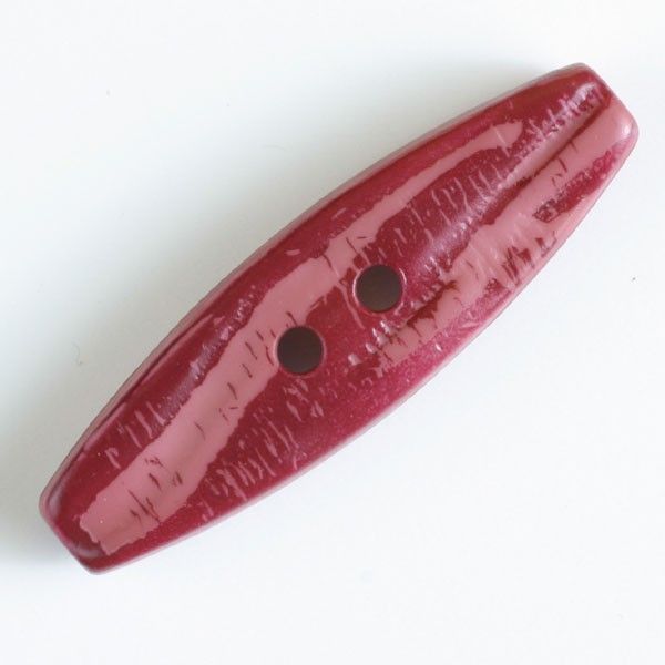 Knopffabrik Hans Dill KG-Modeknopf Größe 50 mm rot_33-400062_
