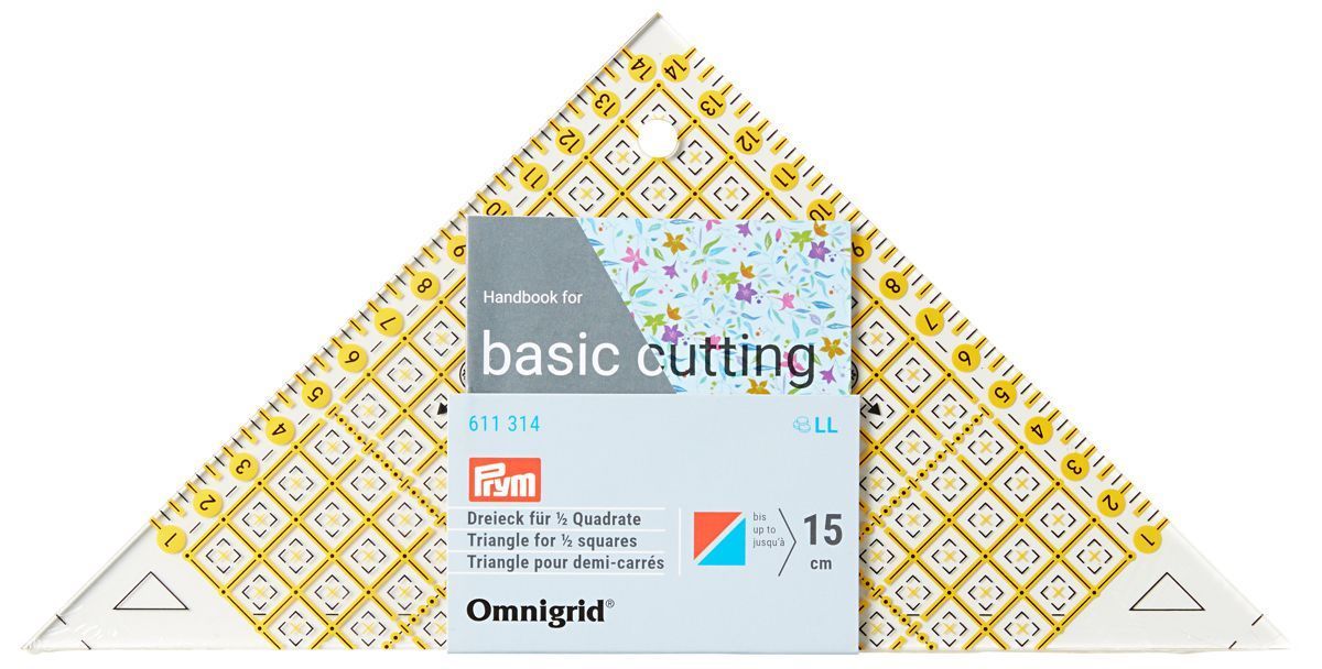 Prym Consumer Europe GmbH-Flottes Dreieck 1/2 Quadrat /VE3_365-611314_