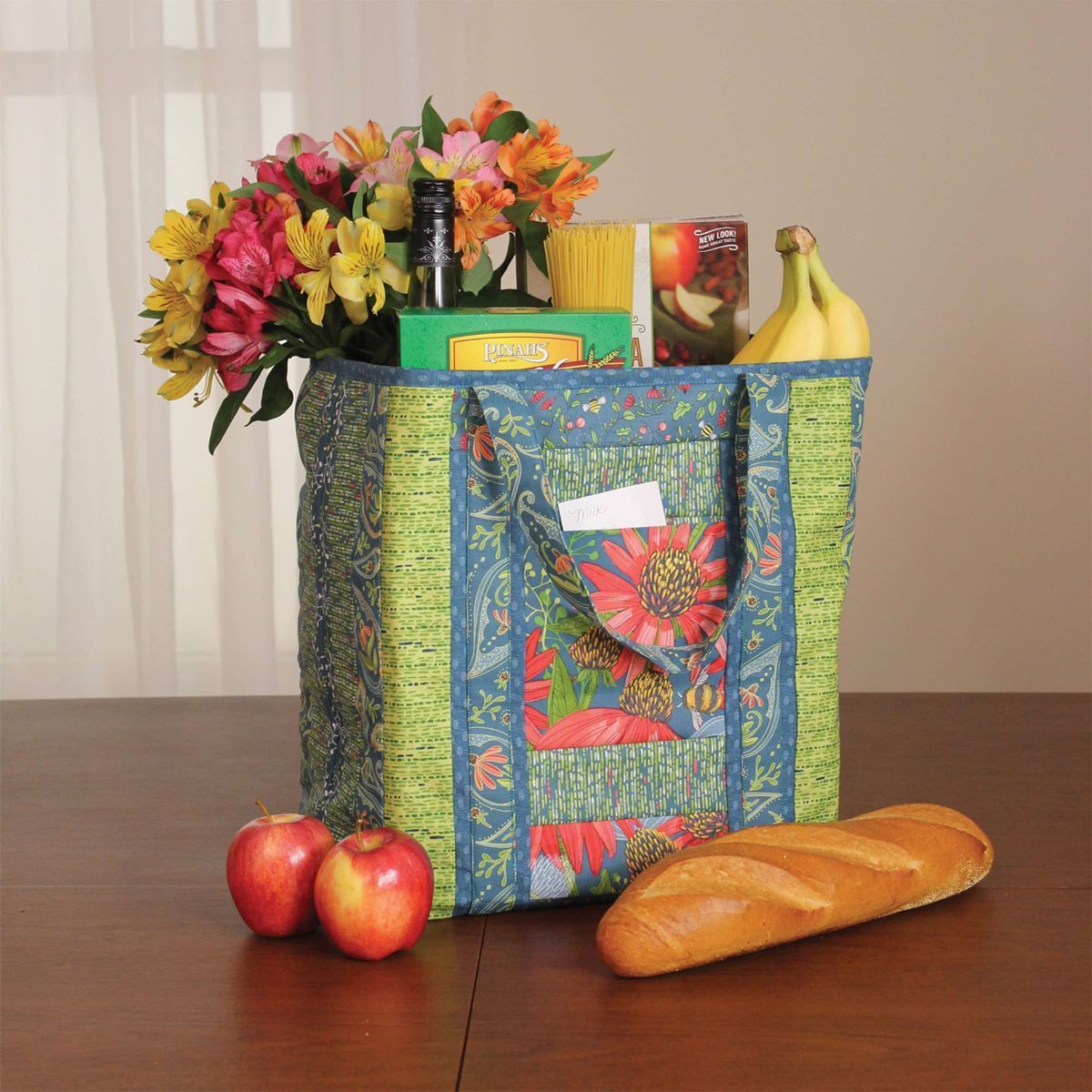 June Tailor Utility Einkaufstasche 3er Pack Nähset, fertige Größen ca. 33 x 38 x 25,4 cm June Tailor Utility Einkaufstasche 3er Pack Nähset, fertige Größen ca. 33 x 38 x 25,4 cm