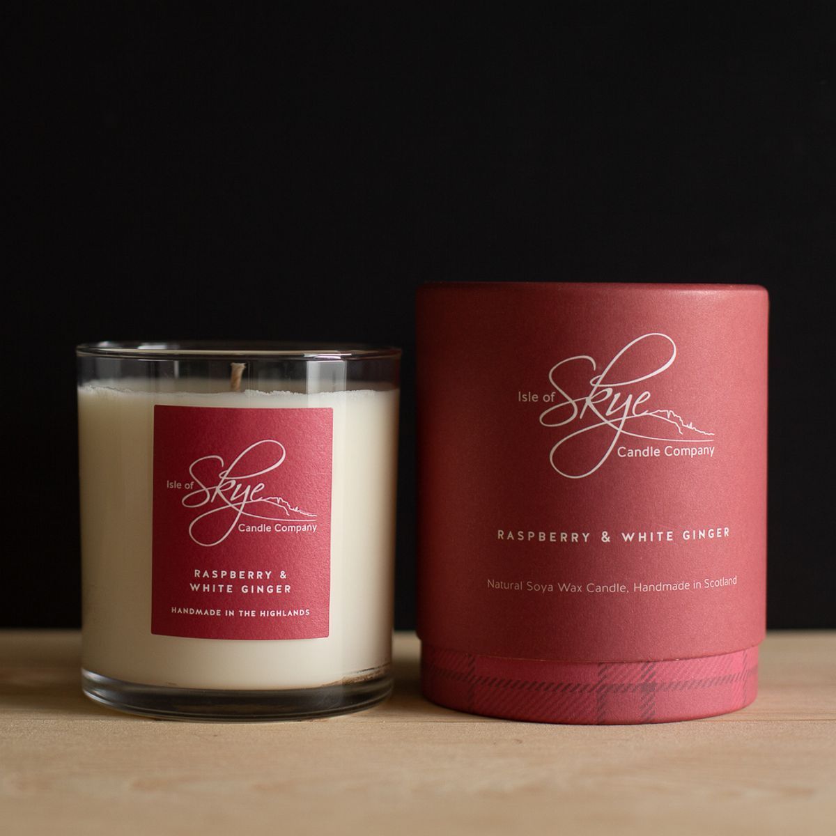 Raspberry & White Ginger