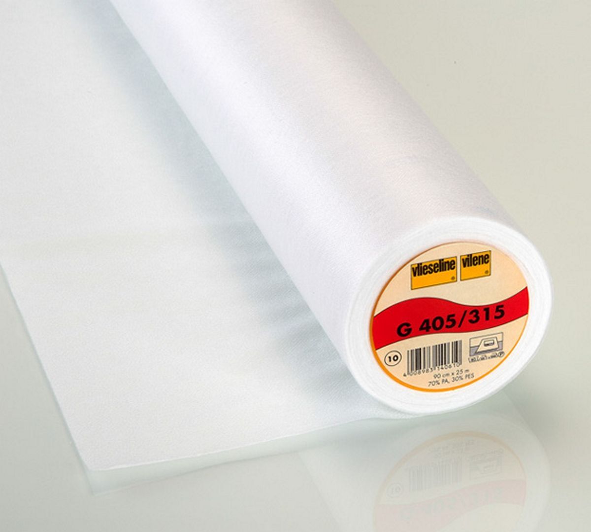Vlieseline-Bügeleinlage G405 weiß 0,9x25m_53382429_