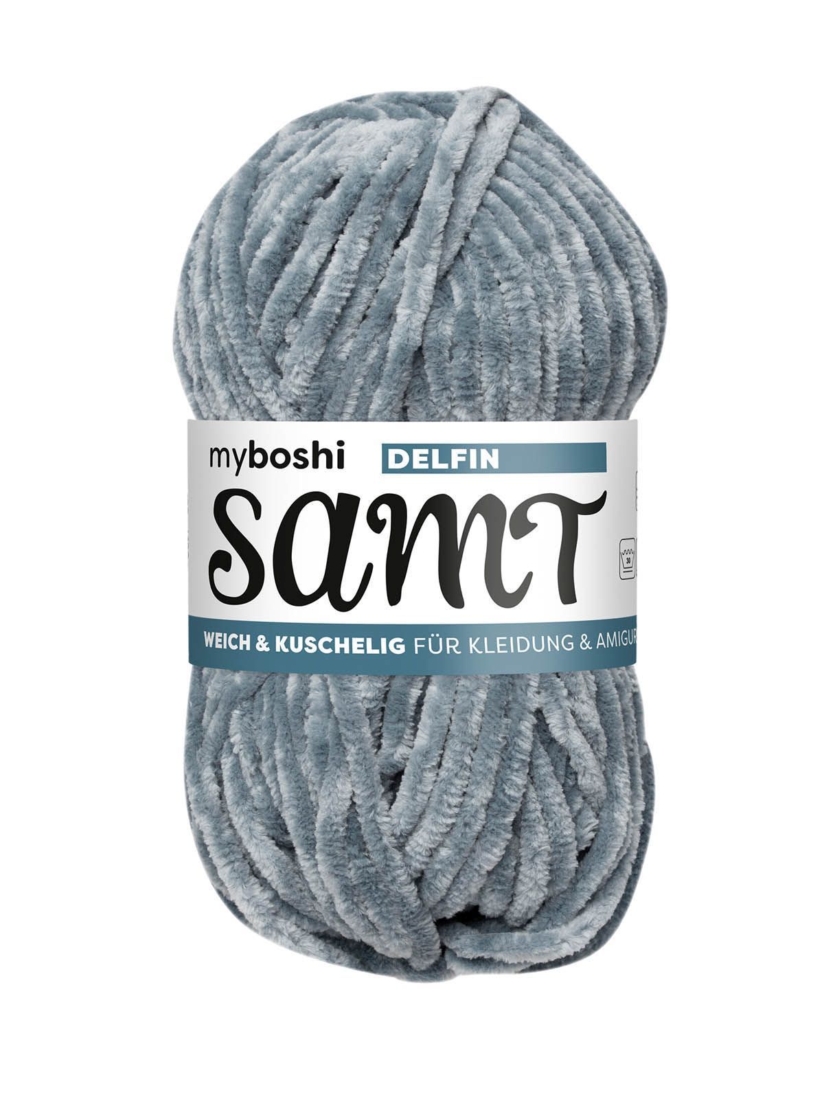 myboshi Samt, 100% Polyester 100g/100m, 100% vegan myboshi Samt, 100% Polyester 100g/100m, 100% vegan