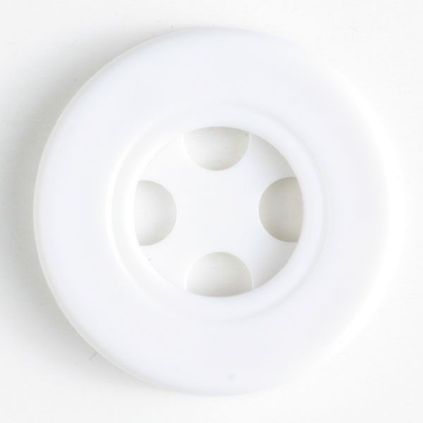 Knopffabrik Hans Dill KG-Modeknopf Größe 30 mm weiss_33-380203_