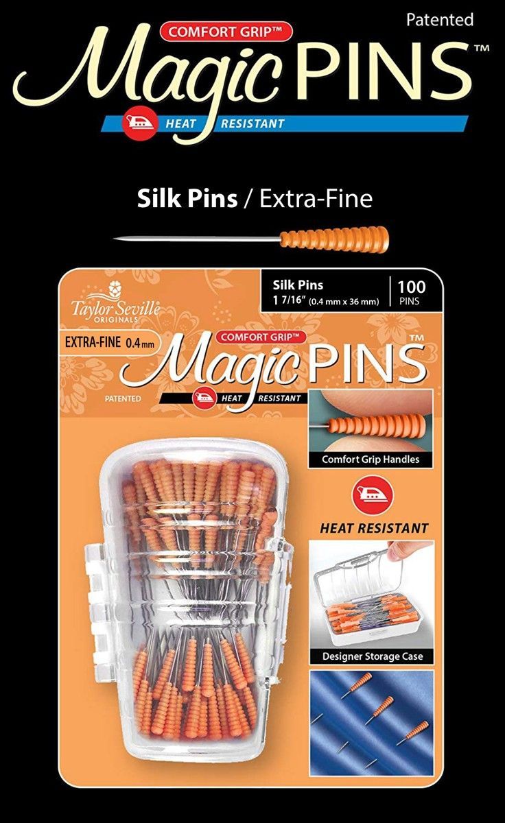 Taylor Seville Magic Pins Silk extra-fine