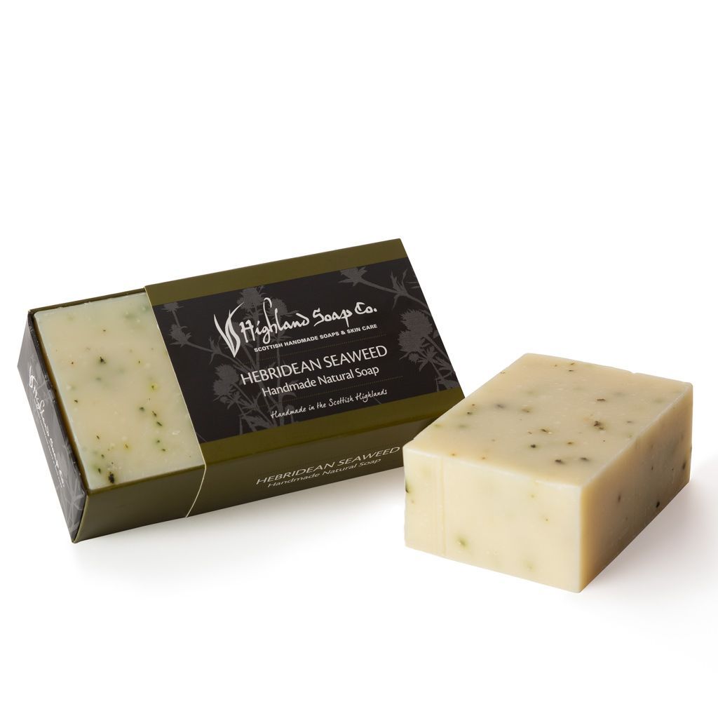 Highland Soap Bio-Seife Handmade Hebridean Seaweed (Hebriden Seegras) Highland Soap Bio-Seife Handmade Hebridean Seaweed (Hebriden Seegras)