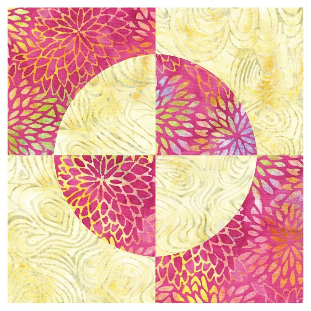 Accuquilt Stanzform Drunkard´s Path 4,0 inch (ca. 10,2 cm)