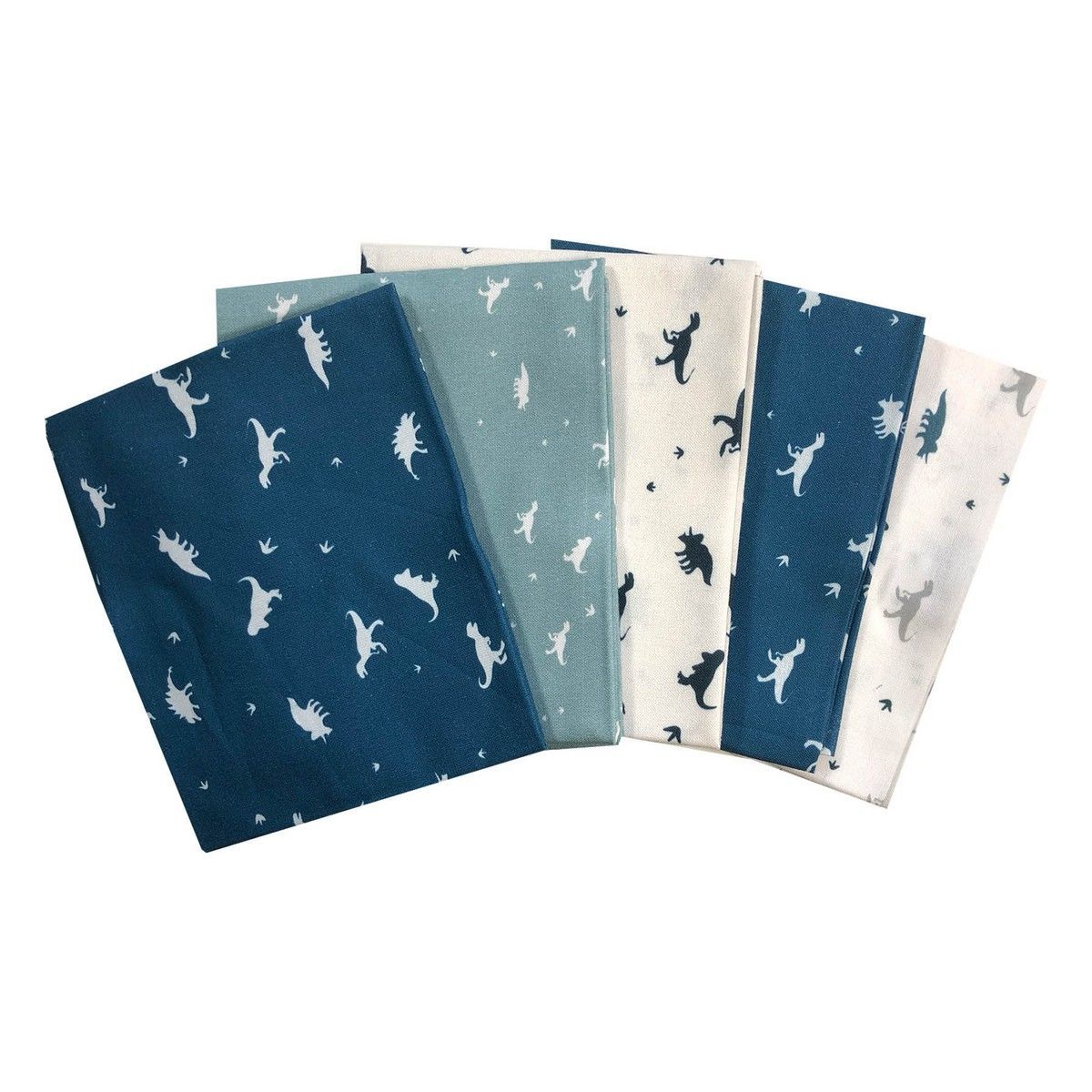 Fat Quarter Pack Small Dinosaurs