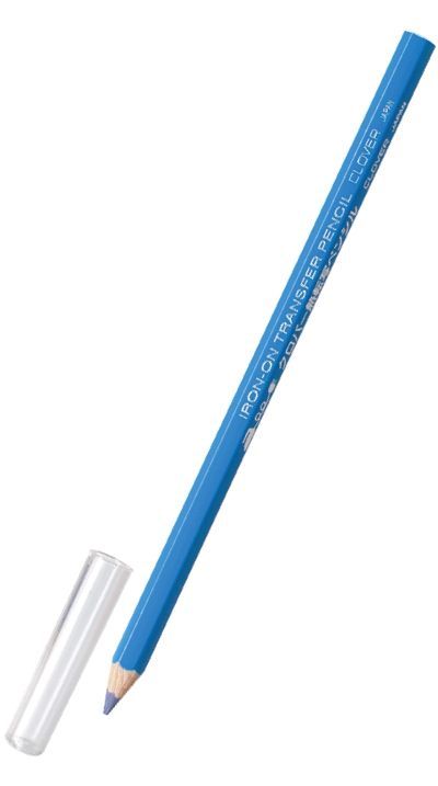 Clover MFG Co.Ltd.-Aufbügelbar.Übertragungsst.blau/VE3_24-5005_
