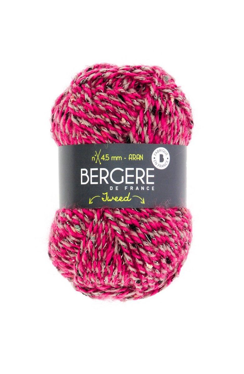 Bergere Tweed 53% Polyacrylic , 30% Wool, 