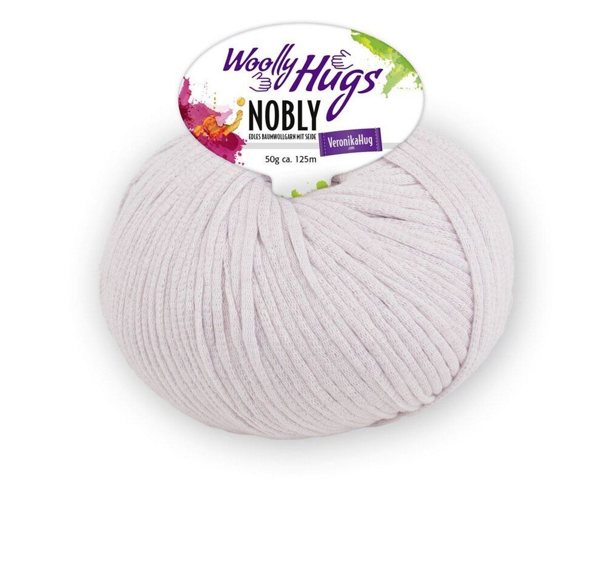 Woolly Hugs Nobly 74% Cotton, 24% Silk, 125m/50g, Col 41