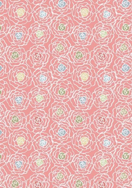 Lewis & Irene Ltd.-Lewis & Irene Timsbury Lane Pink Rose_36-A019-2_