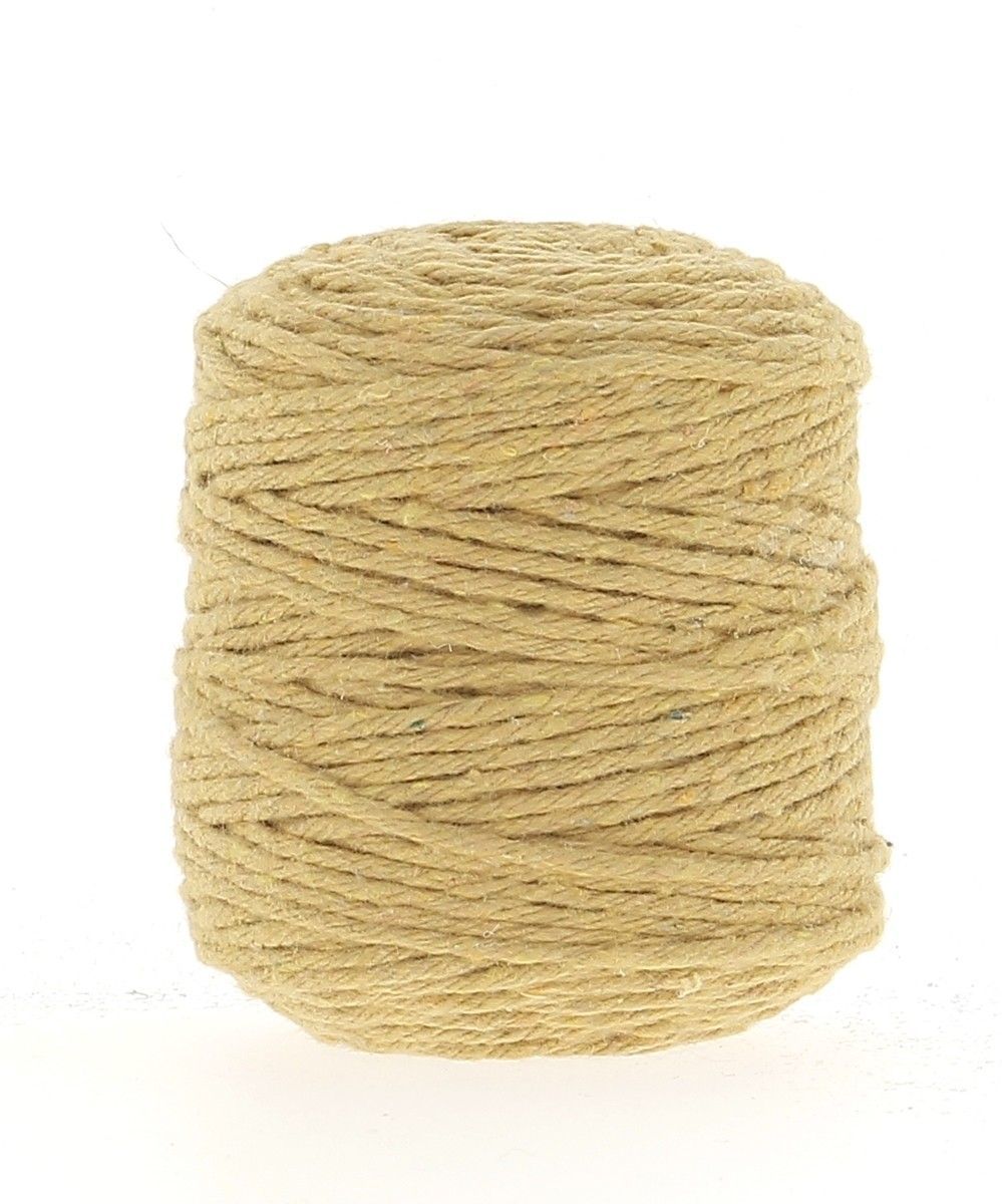 Hoooked Eco Barbante Milano Fb. Curry 50g 85% Baumwolle recycelt, 15 % andere recycelte Garne