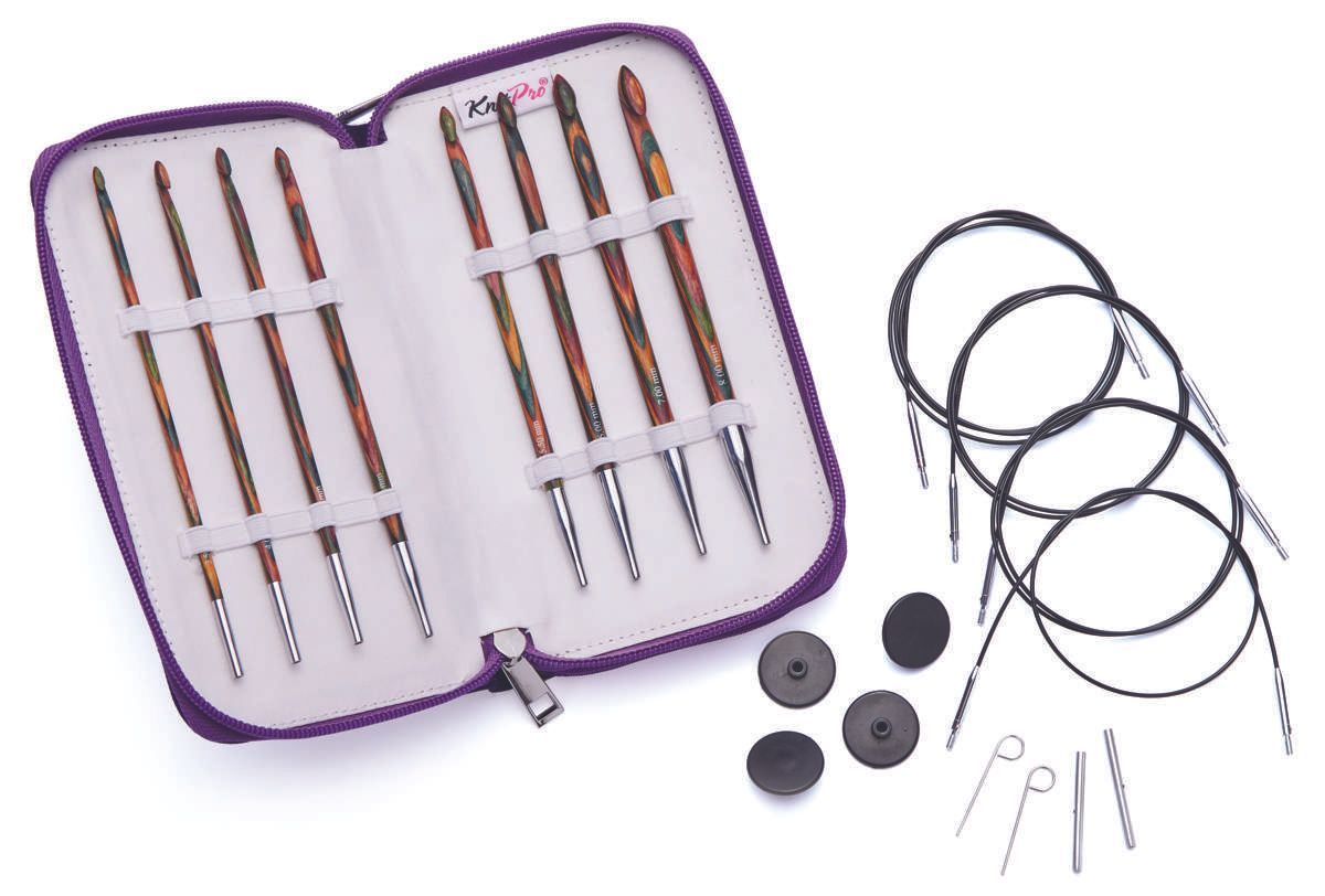 KnitPro International-KnitPro Häkelnadel Set Symfonie Holz_26-20670_