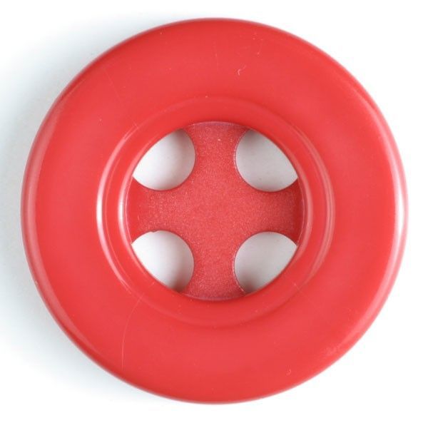 Knopffabrik Hans Dill KG-Modeknopf Größe 30 mm rot_33-380210_