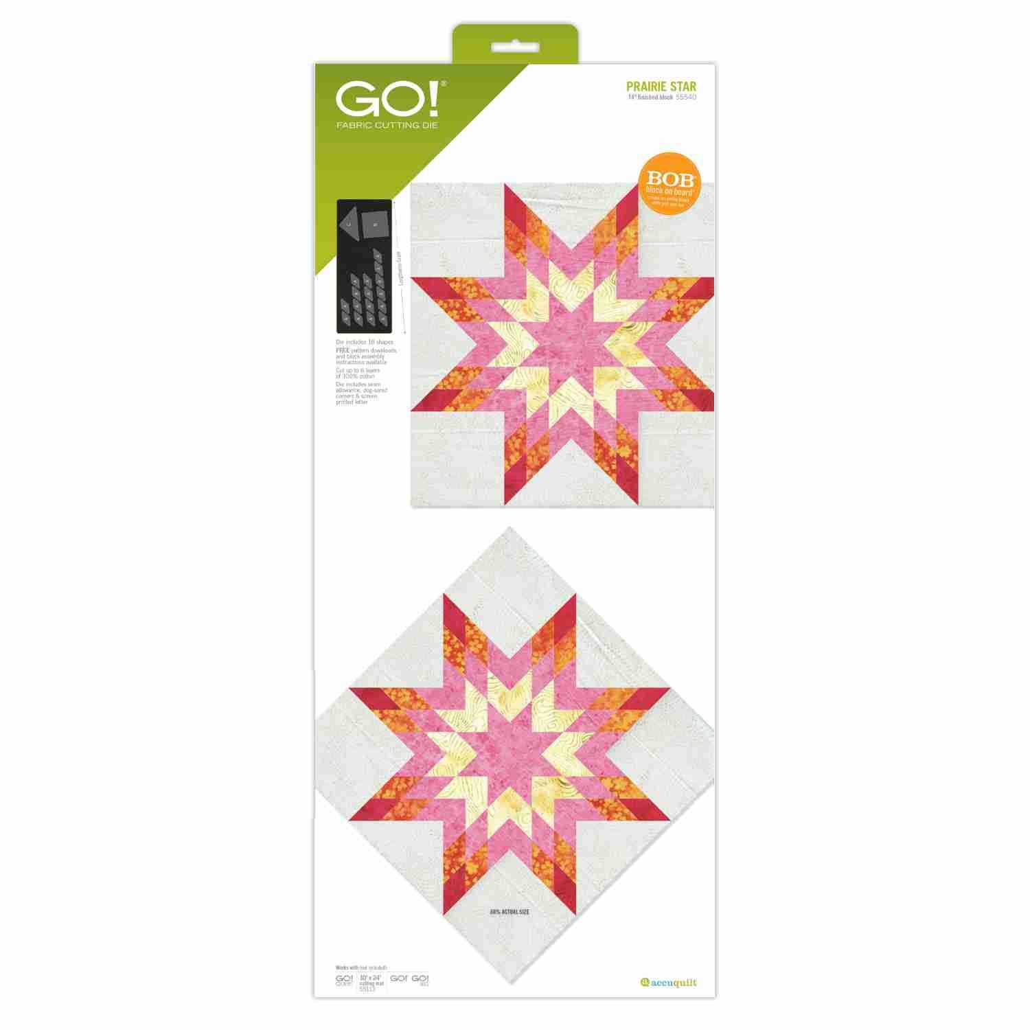 Accuquilt-Accuquilt Stanzform Prairie Star_28-55540_