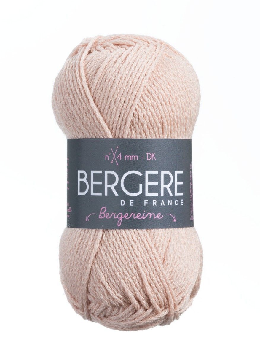Bergere Bergereine 50% Wolle (Merino), 50% Bio-Baumwolle  95m/50g, Fb. Champagne ***
