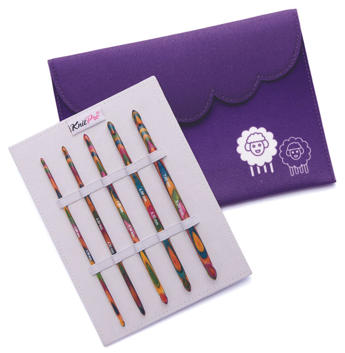 KnitPro International-KnitPro Häkelnadel Set Symfonie Holz_26-20669_