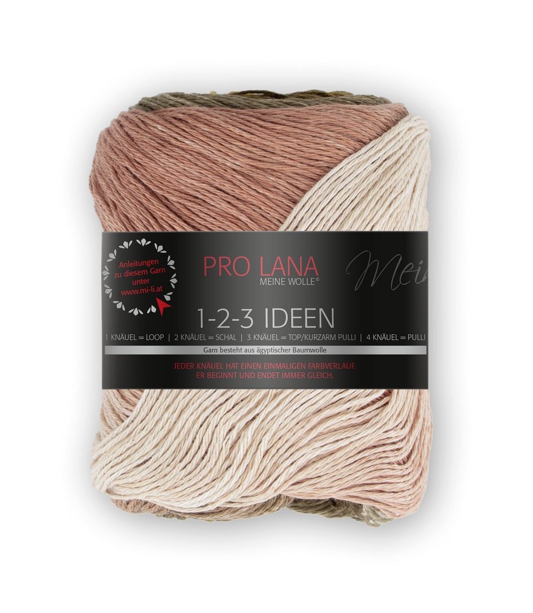 PRO LANA-PRO LANA 1-2-3 Ideen, 100% Baumwolle _27-8441011_