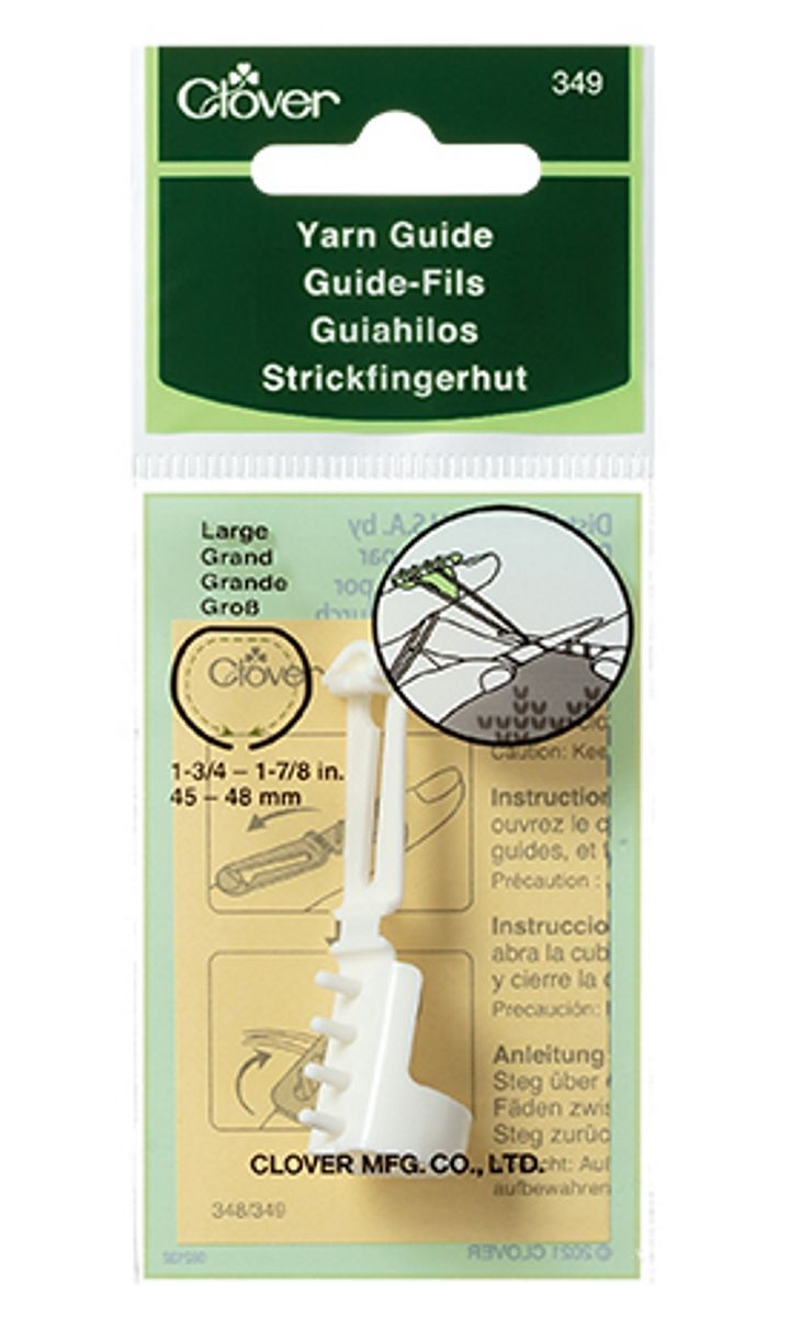 Clover Strickfingerhut /VE3 Größe L, Innendurchmesser 45-48 mm Clover Strickfingerhut /VE3 Größe L, Innendurchmesser 45-48 mm